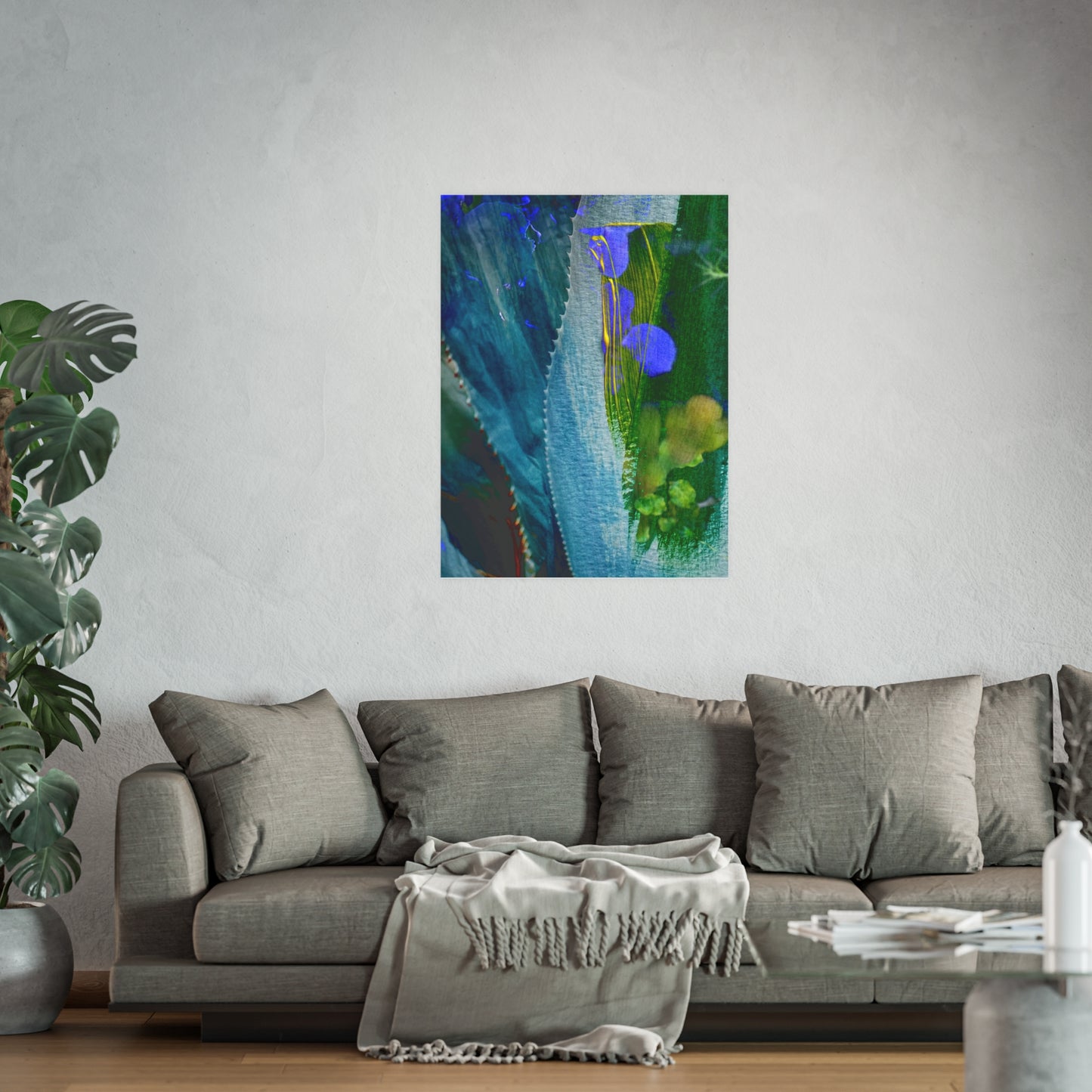 "Violet Blue In The Wild" Open Edition Fine Art Print