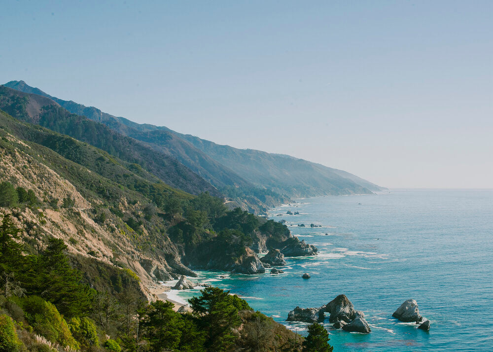 Almost There landscape photography print by Niqui Carter, open road and horizon