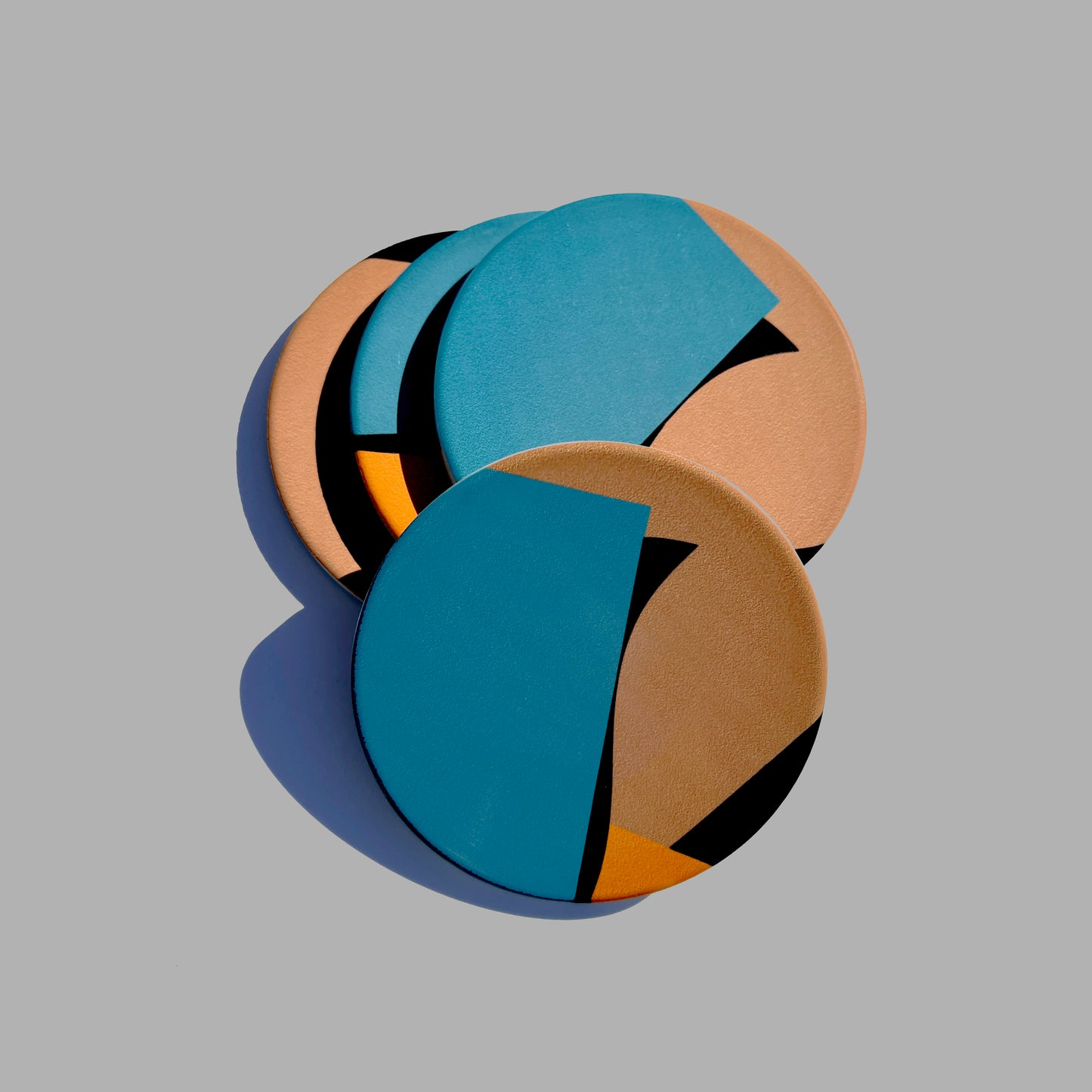Coloraid Coasters - Set of 4